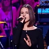 Marina Kaye french singer seethrough live on stage 2