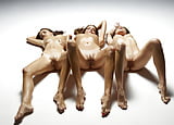 Three SEXY, oiled naked white goddesses 6